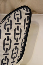 Andrew Martin 'Burlington Navy' Cushion