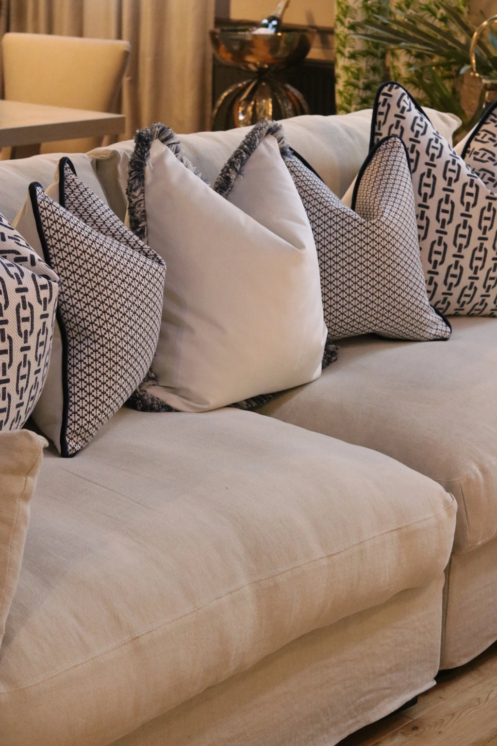 The Hamptons Sofa Cushion Set