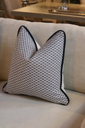 Andrew Martin 'Brook Navy' Cushion