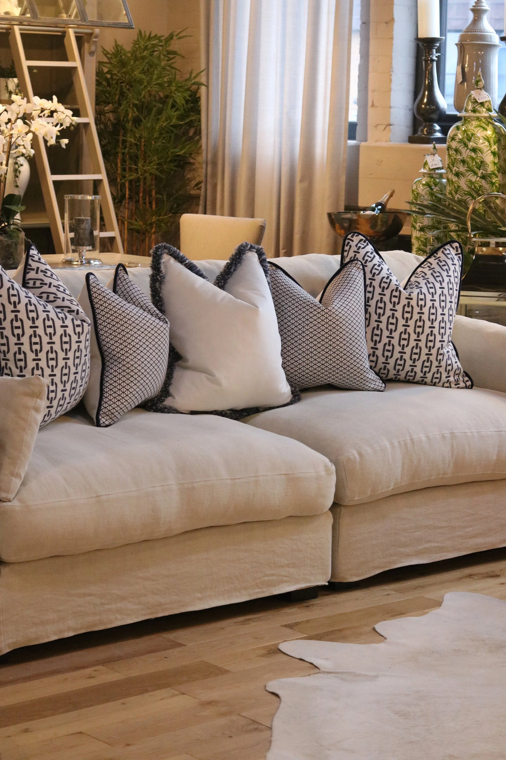 The Hamptons Sofa Cushion Set