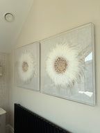 Feather & Shell Box Wall Art