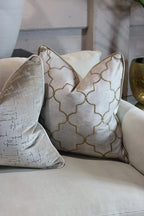 Lilou Gold Sofa Cushion Set