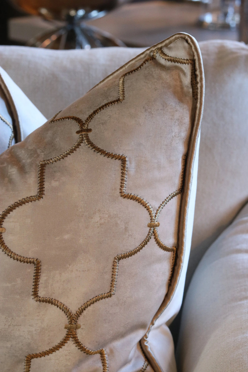 Langford Brass Cushion