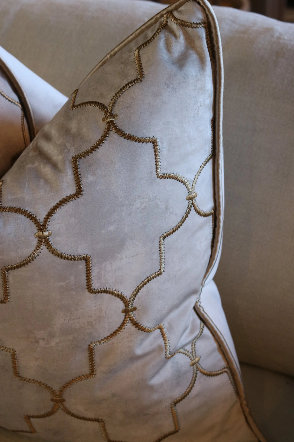 Langford Brass Cushion