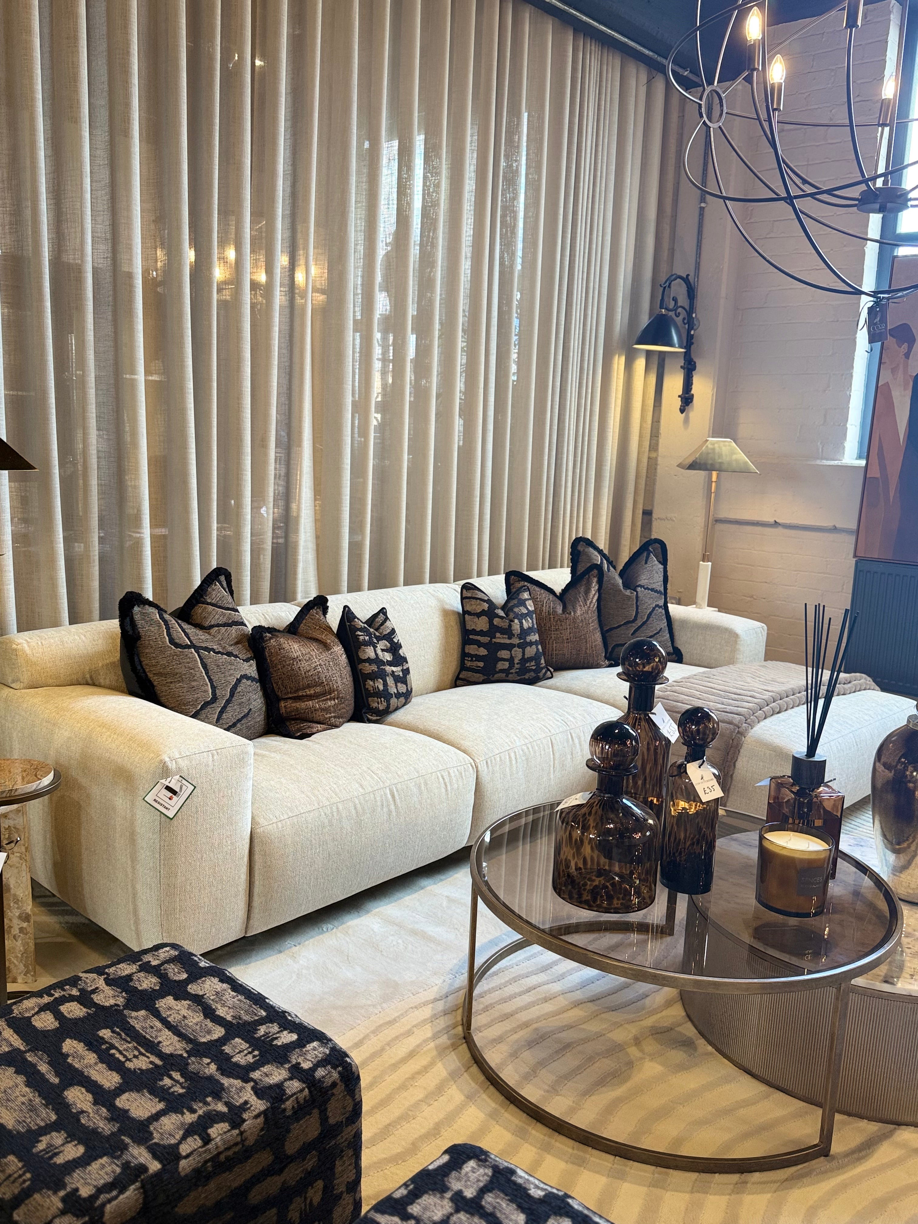 Ex-Display Vesta Sofa in Cortina Sand