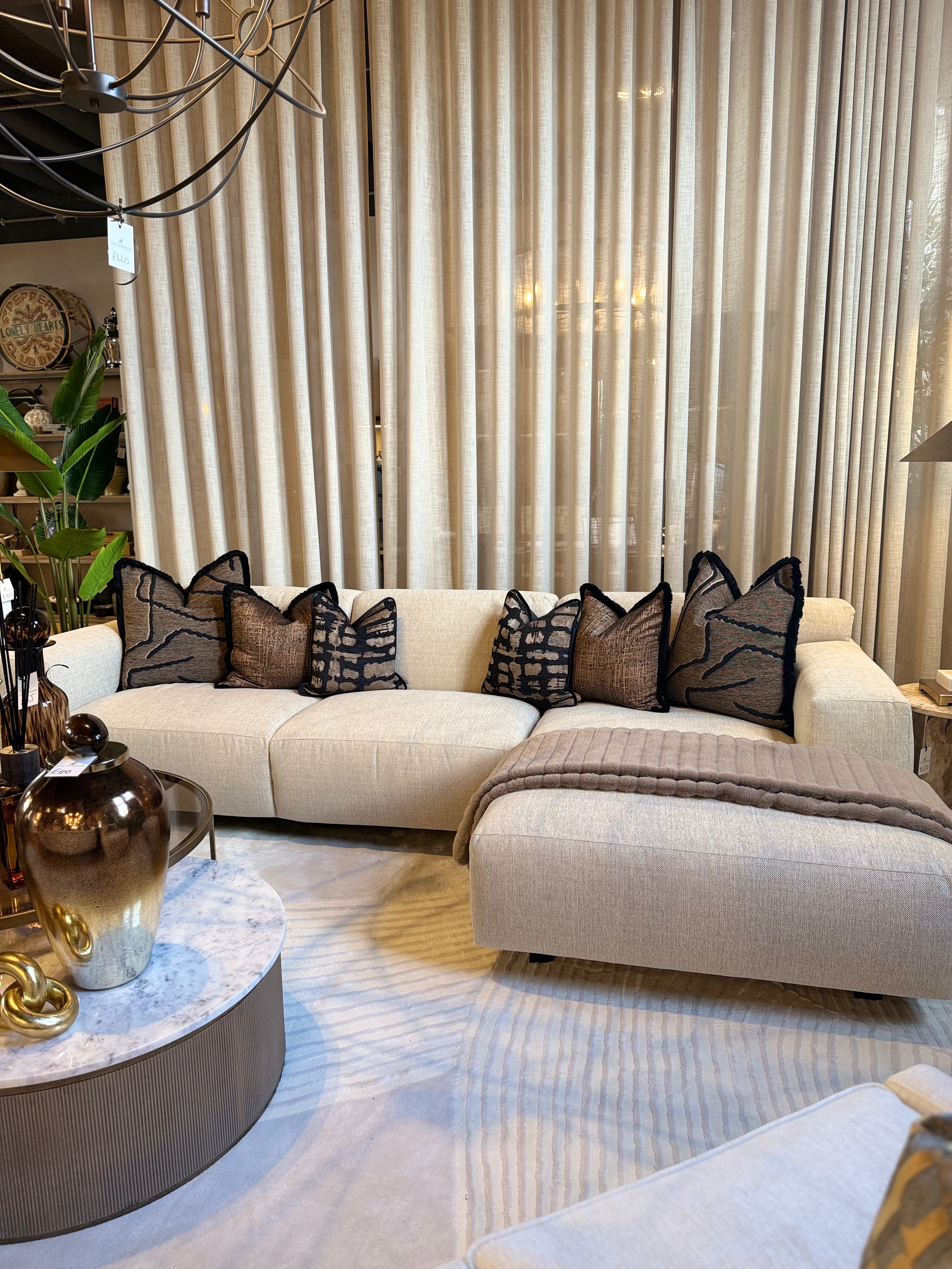 Ex-Display Vesta Sofa in Cortina Sand