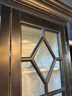 Ex-Display Black Display Cabinet