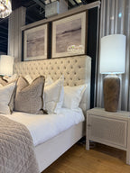 Ex-Display Pair of Rattan Bedside Cabinet