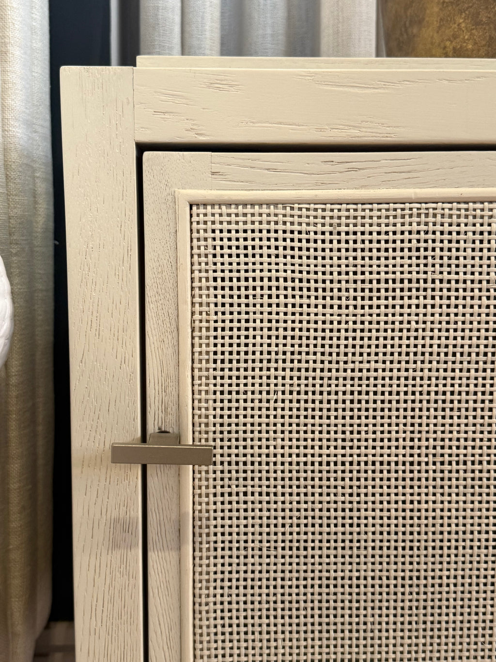 Ex-Display Pair of Rattan Bedside Cabinet