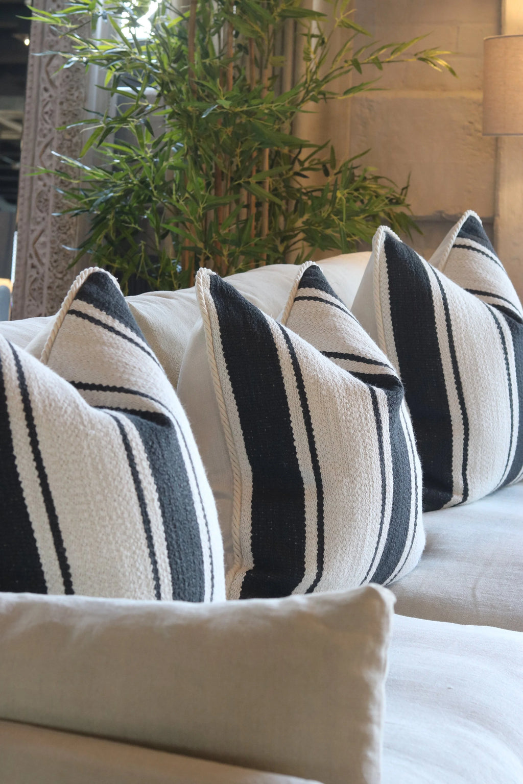 Andrew Martin ‘Mountain Stripe’ Cushion