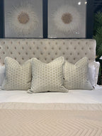 Prism Limestone Bed Cushion Set