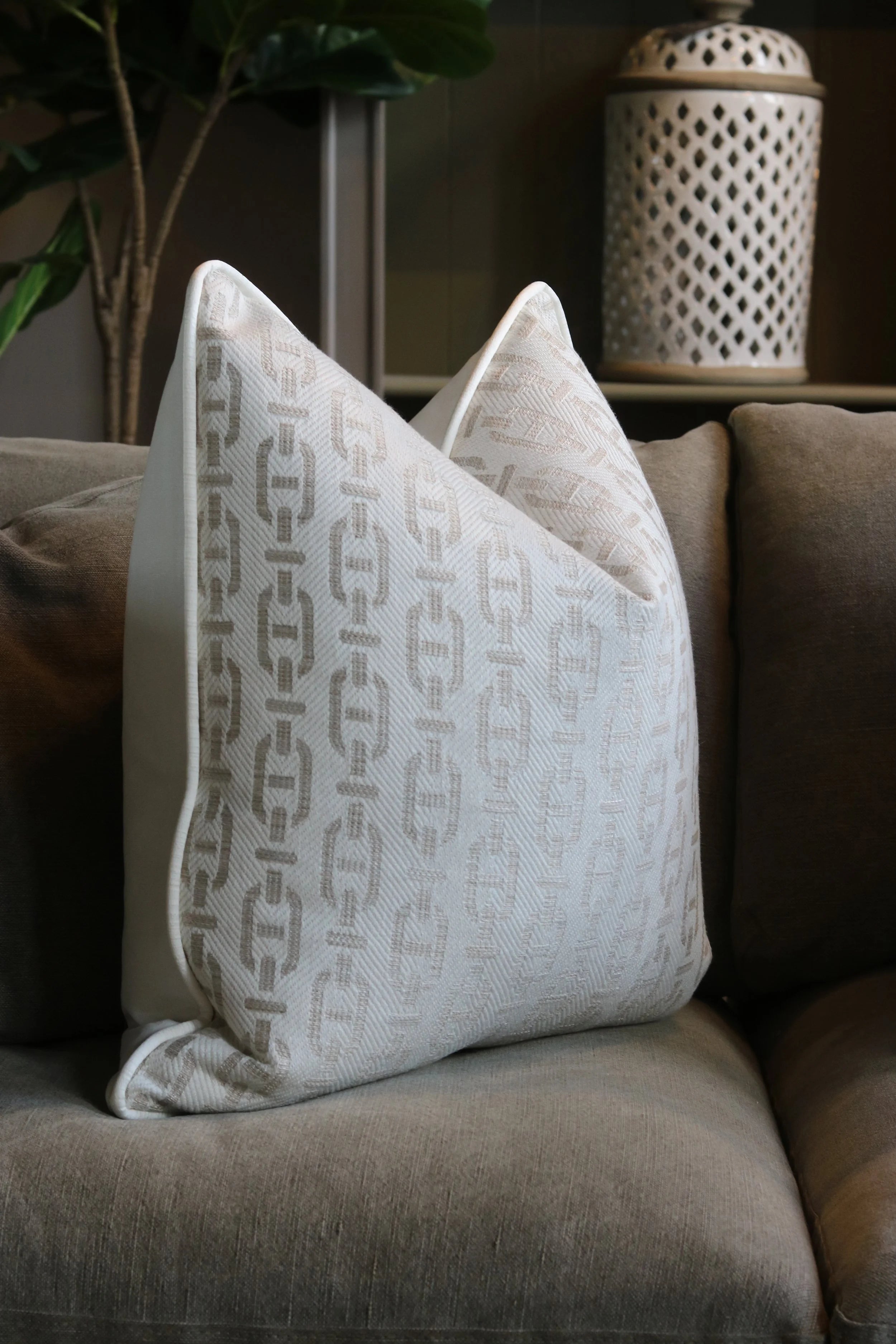 Andrew Martin 'Burlington String' Cushion