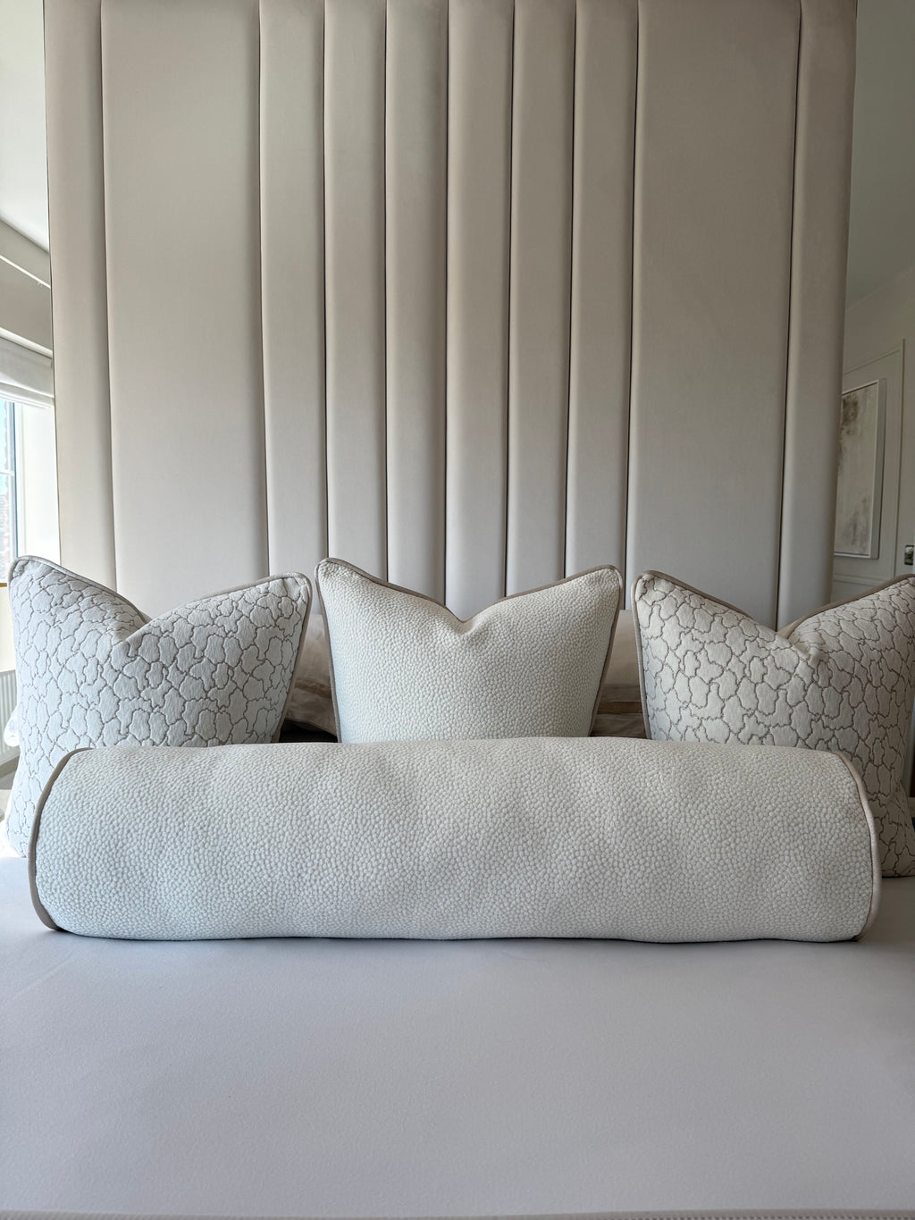 Rodin Chalk Bolster Cushion