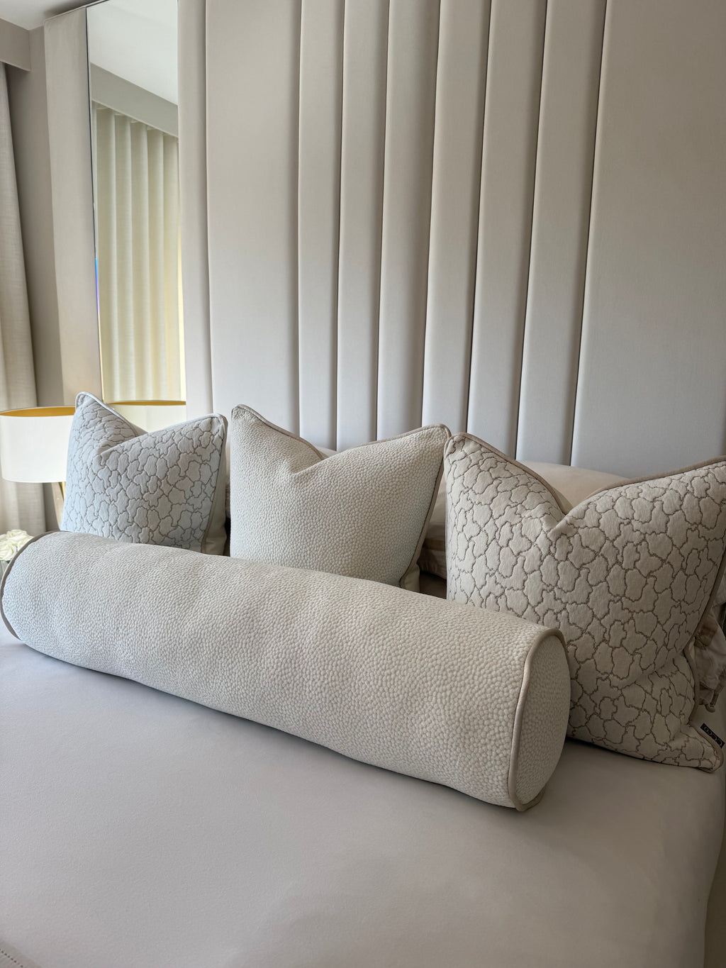 Rodin Chalk Bolster Cushion