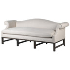 Ex-Display Linen Camelback 3 Seater Sofa