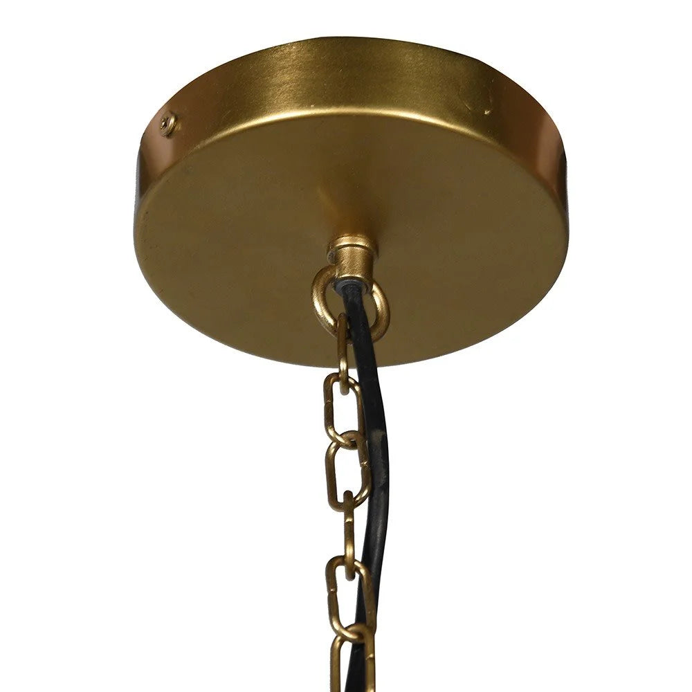 Golden Mesh Pendant