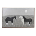Moonlit Herd Canvas