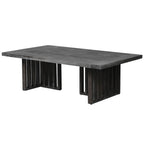 Ex-Display Black Woodwash Dining Table