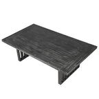 Ex-Display Black Woodwash Dining Table