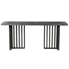 Ex-Display Black Woodwash Dining Table