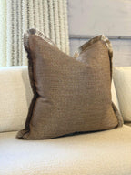 Clarendon Cognac Cushion