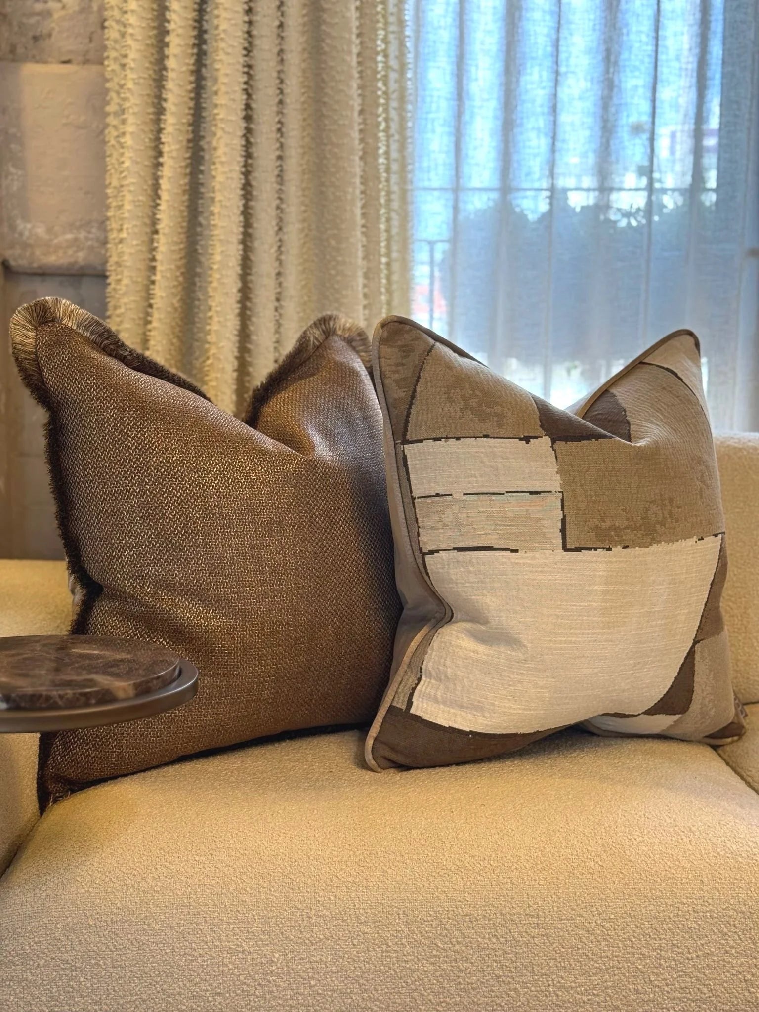 Cubilete Natural Cushion