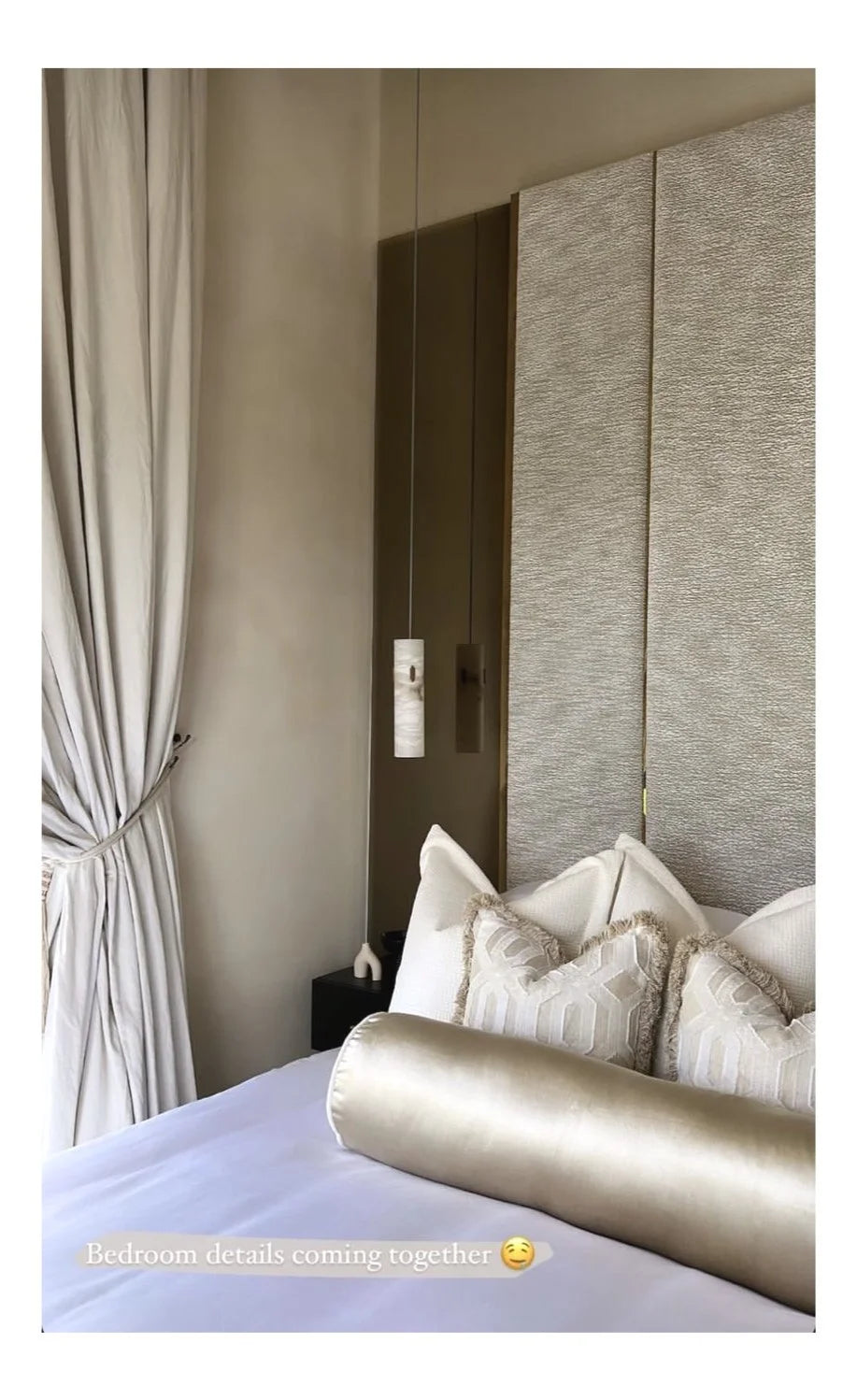 The Luxe Bed Cushion Set