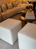 Andrew Martin 'Monte String' Cube Footstool