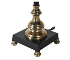 Slim Black Table Lamp with Shade