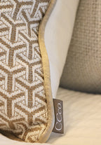 Moonbeam & Almond Bed Cushion Set