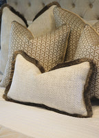 Moonbeam & Almond Bed Cushion Set