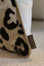 Mimi Velvet Tan Cushion
