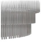 Round 3 Tier Glass Tubes Chandelier