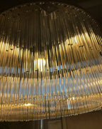 Round 3 Tier Glass Tubes Chandelier
