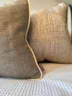 Limited Edition 'Mellifere Taupe' Bed Cushion Set