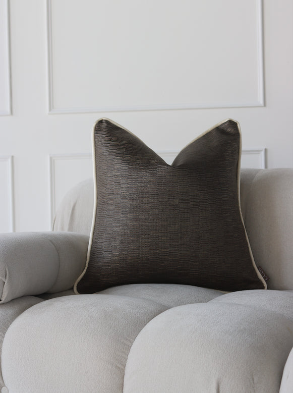Limited Edition 'Iberis Taupe' Cushion