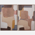 Set of 2 Modern Abstract Wall Art
