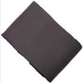 Chevron Black King Bedspread