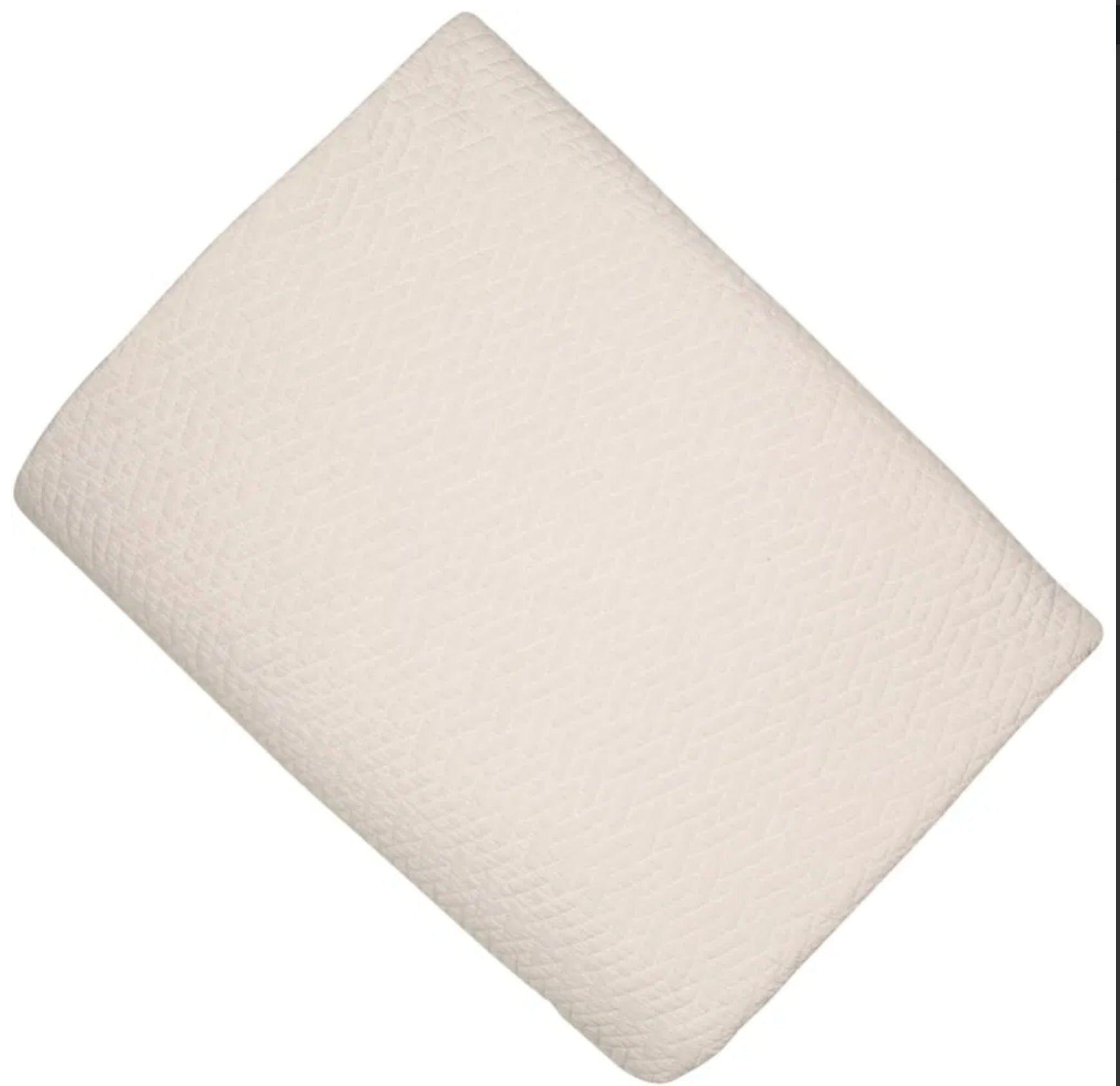 Criss-Cross White King Bedspread