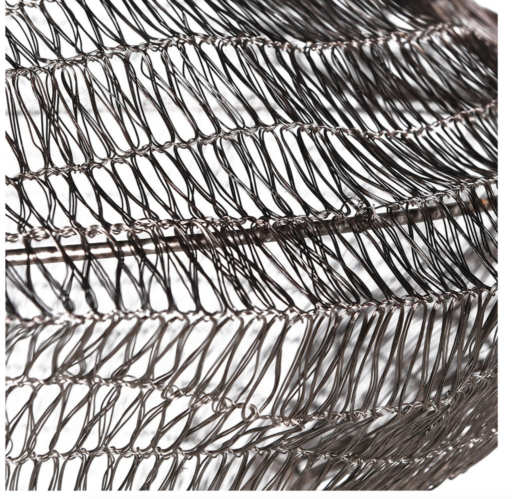 Woven Wire Pendant Light