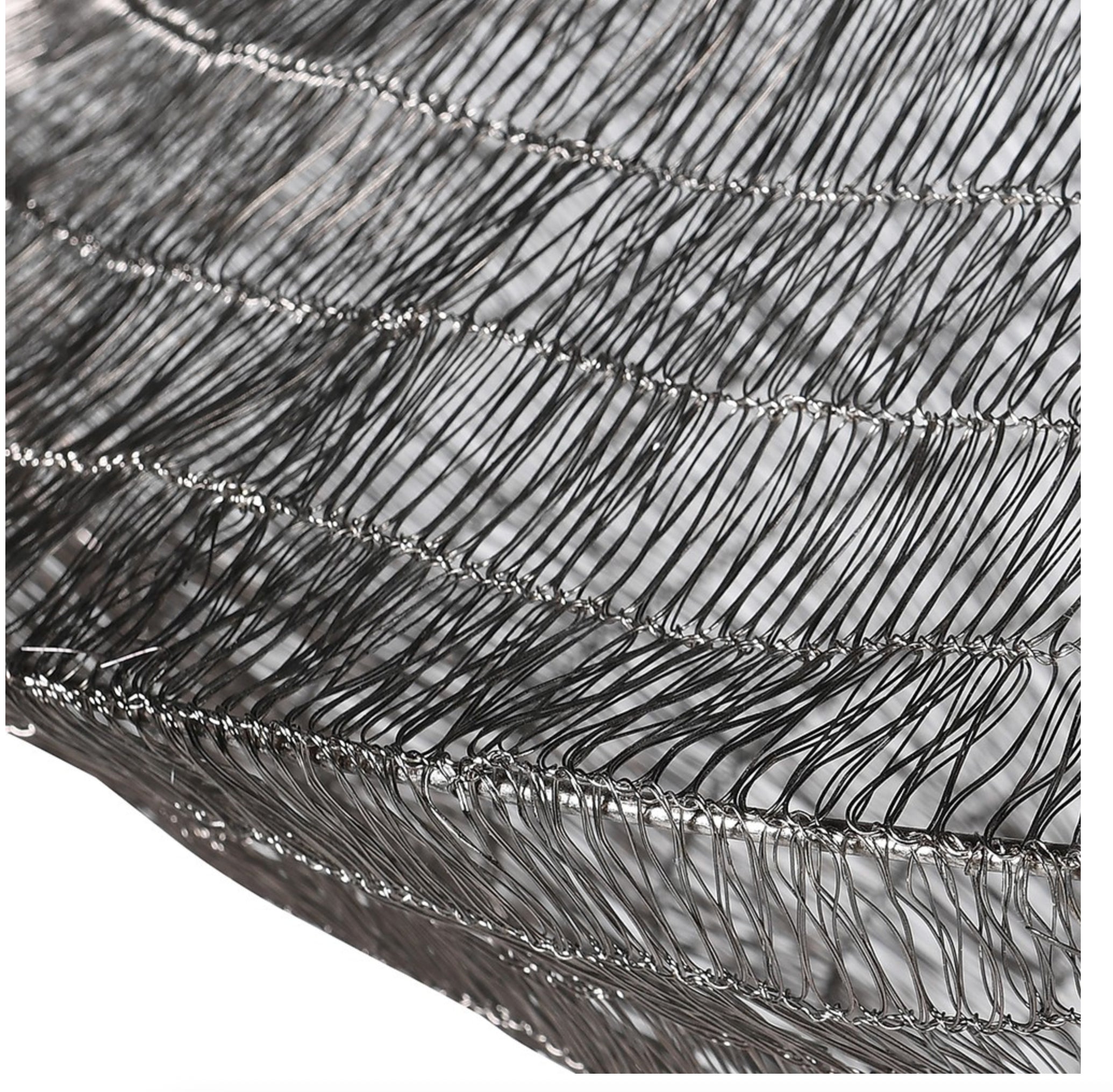 Woven Wire Pendant Light