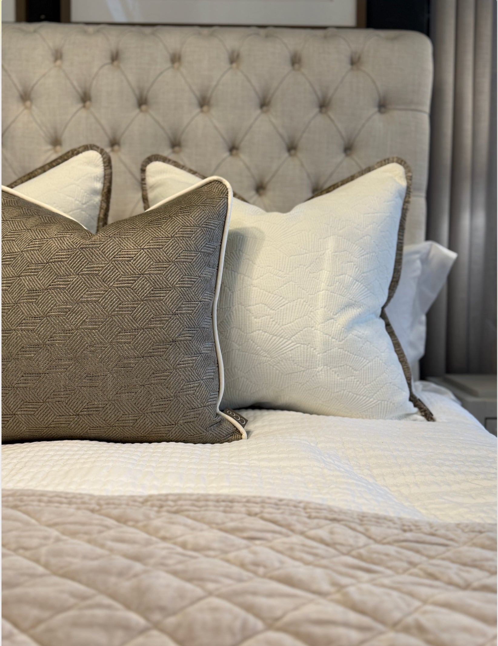 The Chalk & Honey Bed Cushion Set