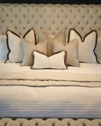Moonbeam & Almond Bed Cushion Set