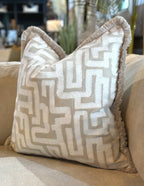 Labyrinth Moonbeam Cushion
