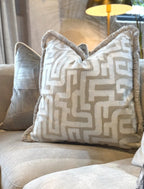 Labyrinth Moonbeam Cushion