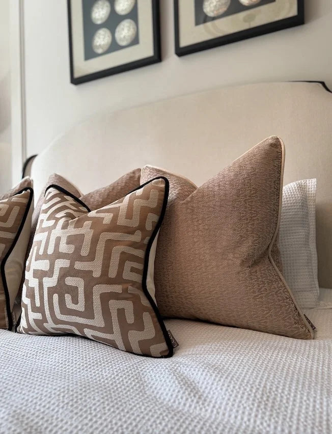 Limited Edition 'Kinamba Clay' Bed Cushion Set