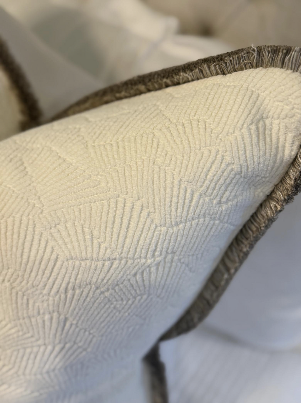 The Stone & Ivory Bed Cushion Set