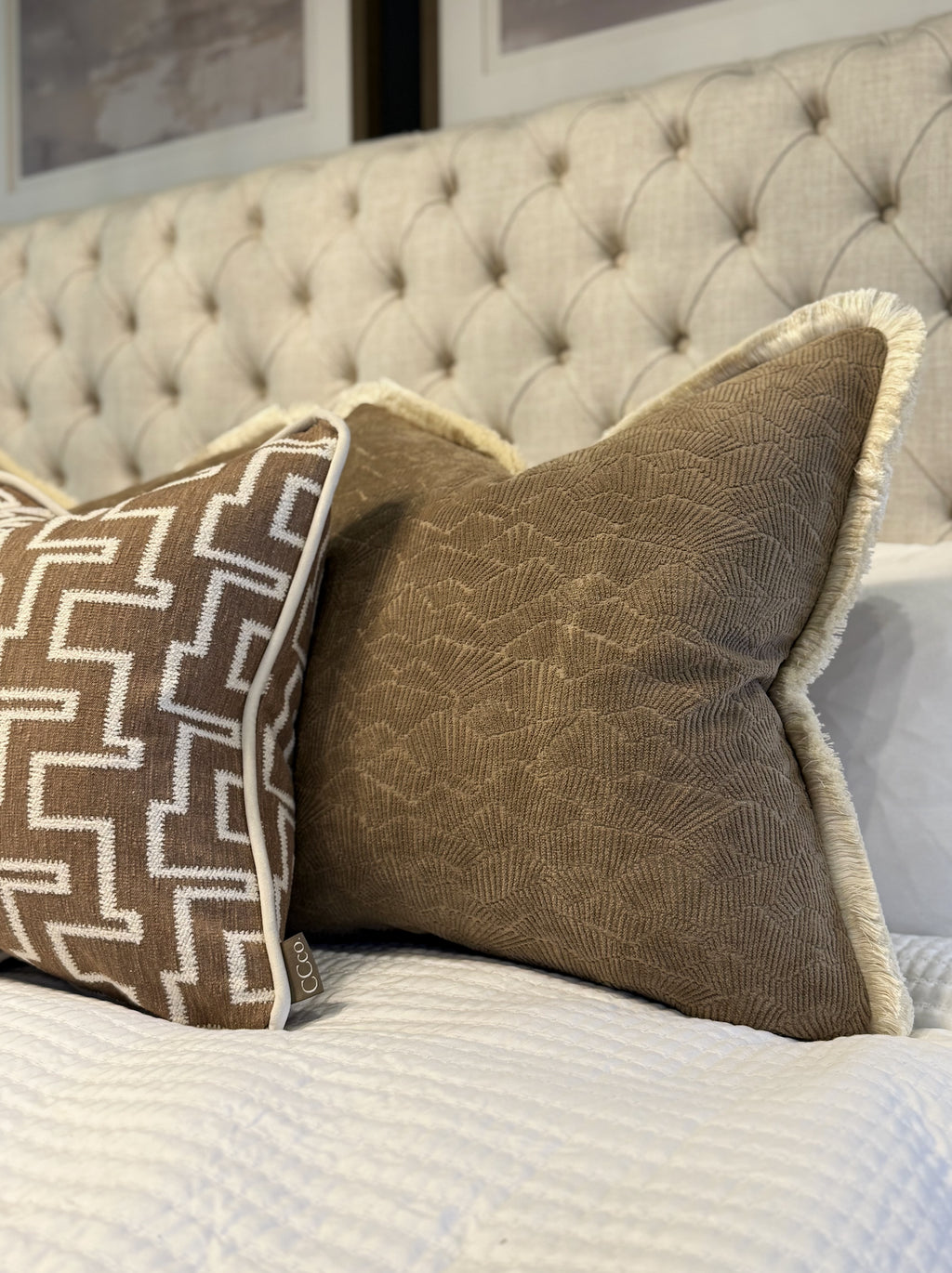 Dara Butterscotch Cushion