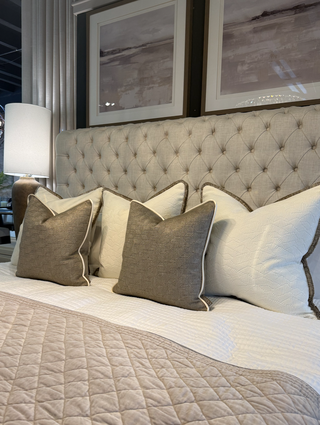 The Chalk & Honey Bed Cushion Set