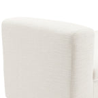 Ivory Linen Bench